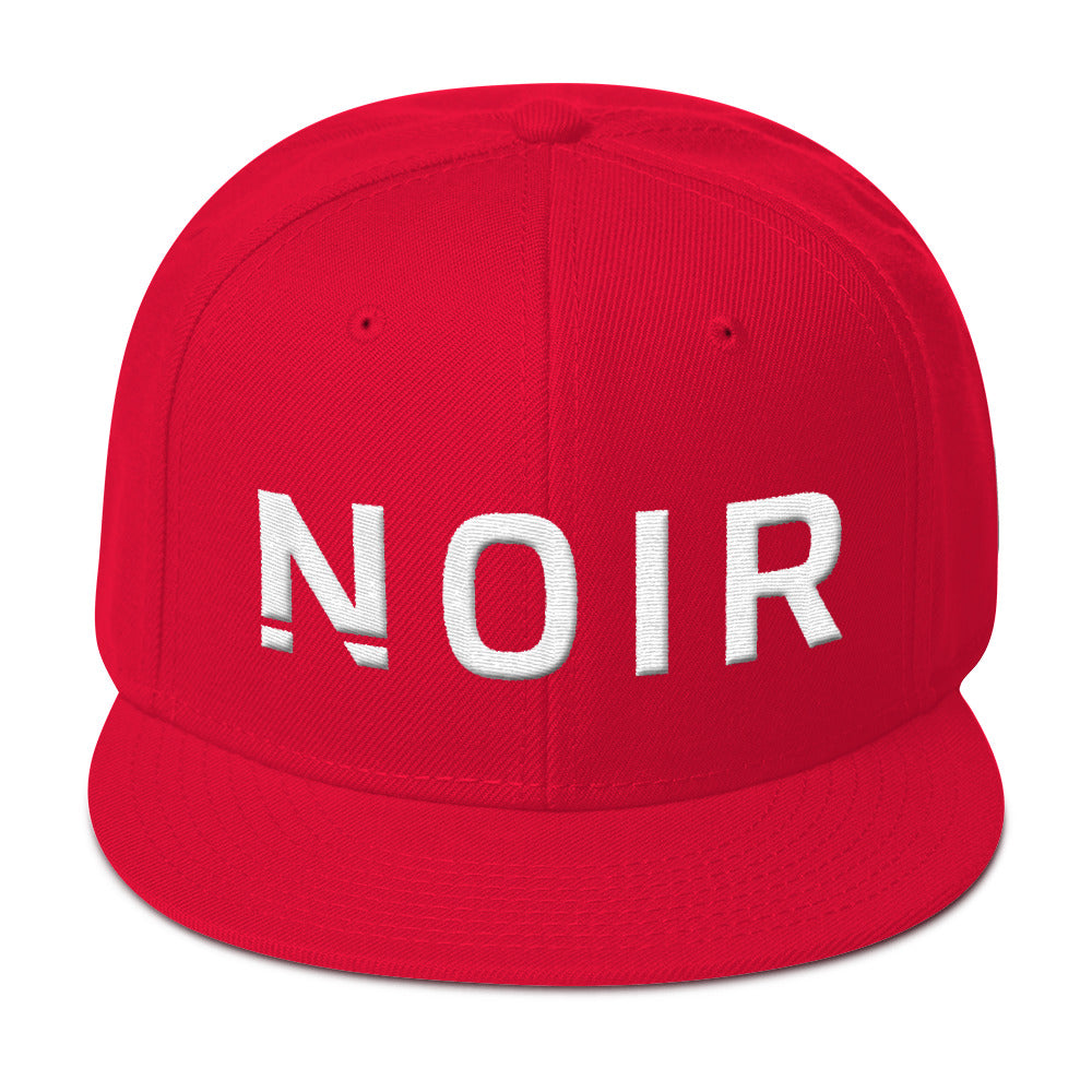 Noir Girl Magic Noir Snapback Cap Red