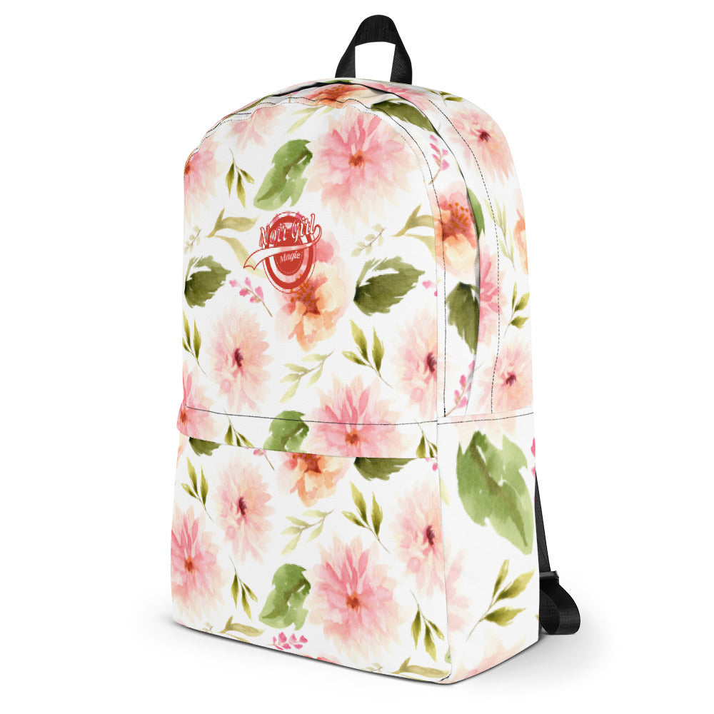Dahlias and Roses Backpack
