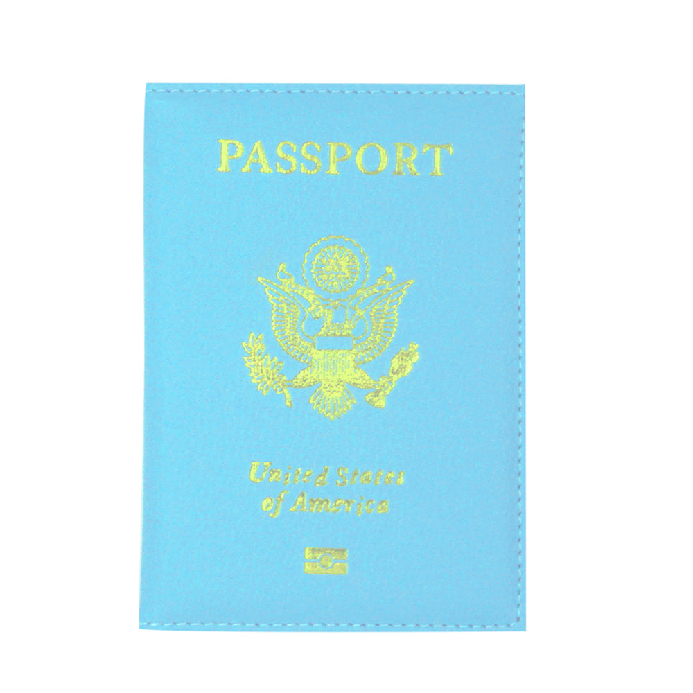 Travel Cute Passport Covers Blue
